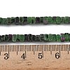 Natural Ruby in Zoisite Beads Strands G-A280-C09-01-6
