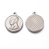 Non-Tarnish 201 Stainless Steel Pendants STAS-Z019-11P-2