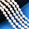 Natural Baroque Pearl Keshi Pearl Beads Strands X1-PEAR-S020-F04-01-2