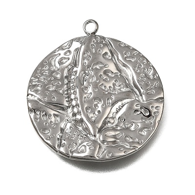 304 Stainless Steel Pendants SA-CBA7C25-01B-P-1