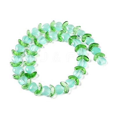 Transparent Glass Beads Strands GLAA-B021-04B-1