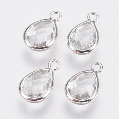 Glass Charms KK-Q752-001P-1