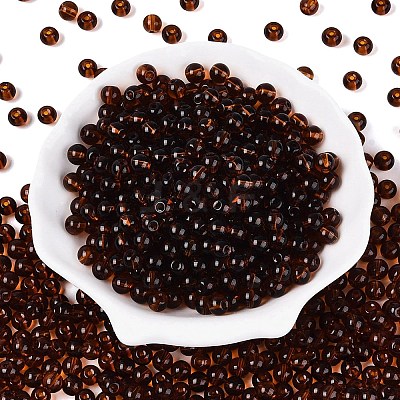 FGB Transparent Glass Seed Beads SEED-N013-01B-04-1