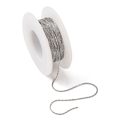 Tarnish Resistant 304 Stainless Steel Boston Link Chains CHS-K008-07A-1