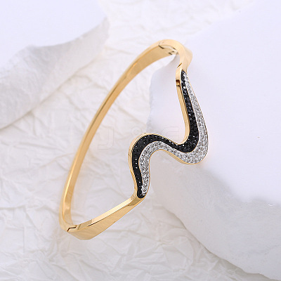 Stylish Stainless Steel Hinged Bangles for Women TB0461-2-1