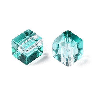 Baking Paint Transparent Glass Beads X1-DGLA-N005-01A-04-1