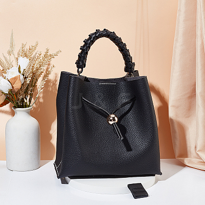 PU Imitation Leather Braided Bag Handles and Purse Drawstring FIND-WR0009-13-1