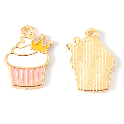 Alloy Enamel Pendants ENAM-N054-35A-RS-1