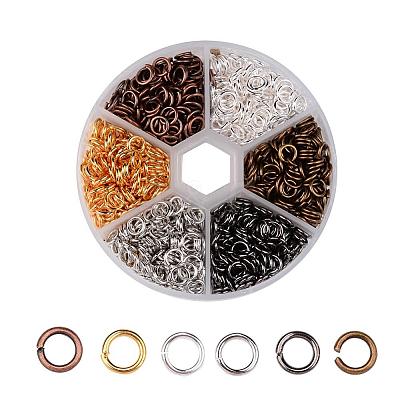 1 Box Brass Open Jump Rings KK-JP0007-6mm-1