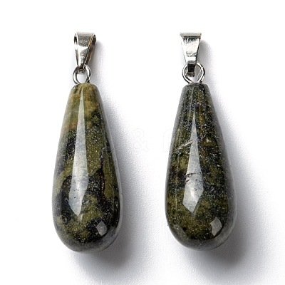 Natural Dragon Blood Pendants G-F707-11-1