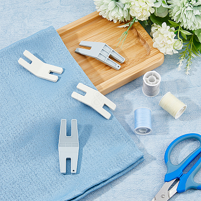4Pcs 2 Style Sewing Machine Stitching Plate KY-HY0001-09-1