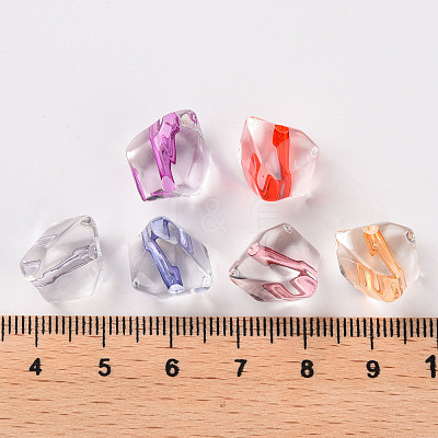 Transparent Acrylic Beads X-TACR-S154-04A-1