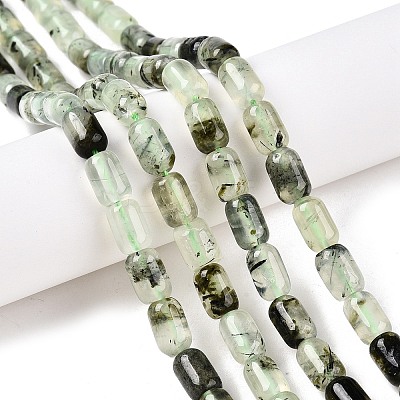 Natural Prehnite Beads Strands G-G980-45-1