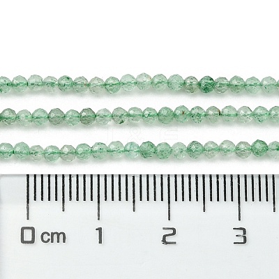 Natural Green Strawberry Quartz Beads Strands G-Z034-A02-01-1