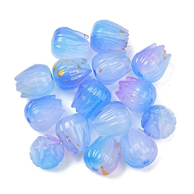 Opaque Acrylic Beads OACR-G054-04B-1