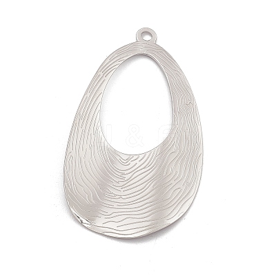 Non-Tarnish 304 Stainless Steel Big Pendants STAS-B031-33P-1
