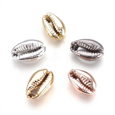 Electroplated Shell Beads BSHE-O017-13-1