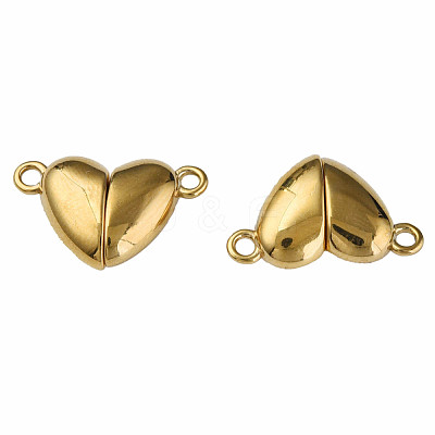 304 Stainless Steel Magnetic Clasps STAS-N087-55-55G-1