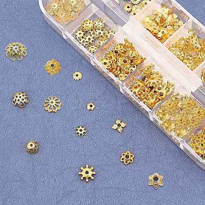 Iron & Brass & Alloy Bead Caps IFIN-SC0001-10-1