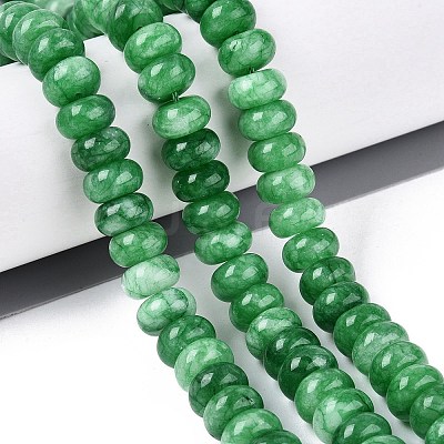 Natural White Jade Beads Strands G-Q613-01F-08-1