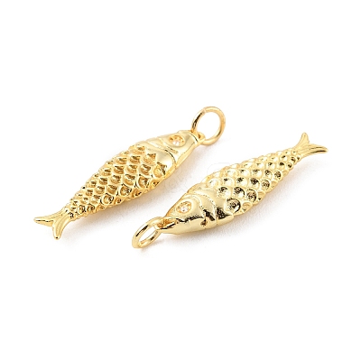 Rack Plating Brass Pendants LS-KK-C021-06G-1