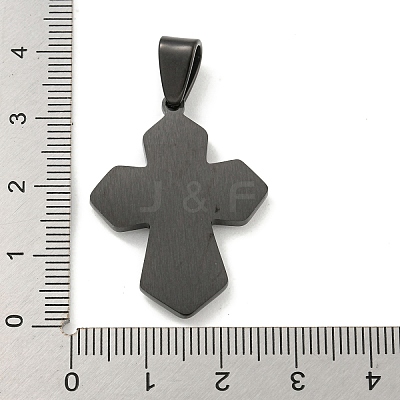 304 Stainless Steel Pendants STAS-C102-07EB-02-1
