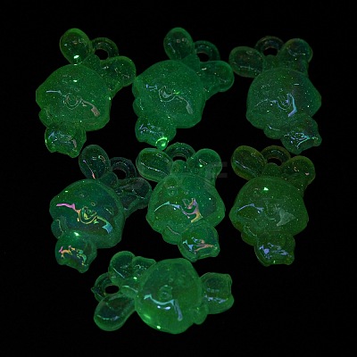 UV Plating Acrylic Pendant MACR-D024-15-1