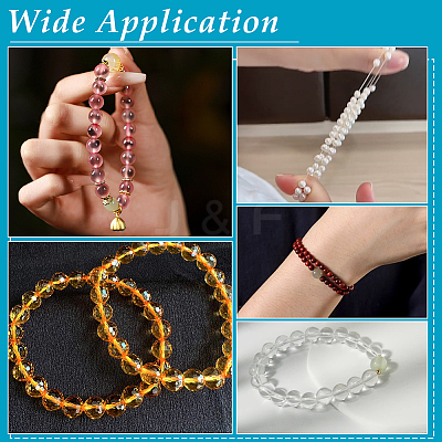 Flat Elastic Crystal String LS-EW-WH0002-03A-1