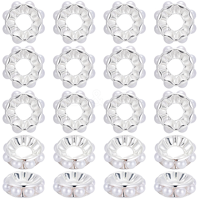 100pcs Alloy Spacer Beads FIND-SC0021-51S-1
