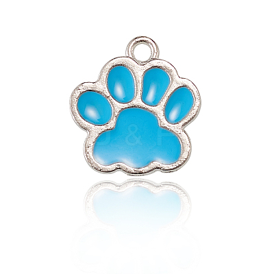 Enamel Pendants PALLOY-CJ0005-02-1