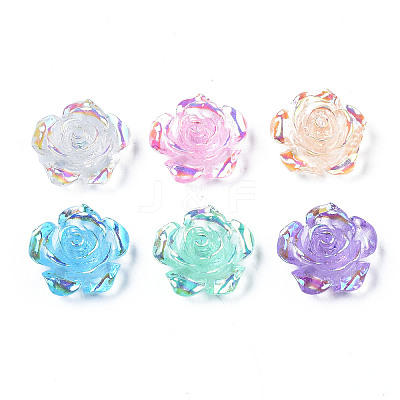 Transparent Resin Cabochons X-CRES-N030-001B-1