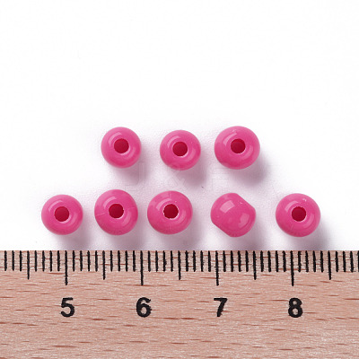 Opaque Acrylic Beads MACR-S370-C6mm-A13-1
