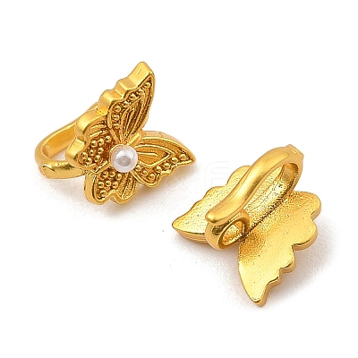 Brass Hoop Clasps KK-H506-09MG-1