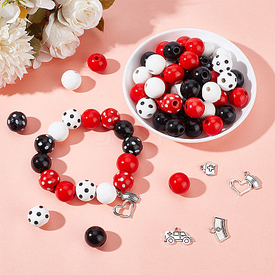 DIY Nurse's Day Theme Jewelry Making Finding Kit DIY-DC0002-47-1