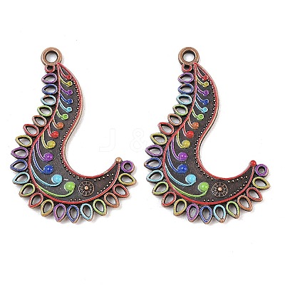 Tibetan Style Alloy Pendants AL-CBA606A-04-1