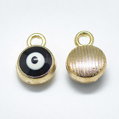 Light Gold Plated Alloy Charms ENAM-S117-27B-1