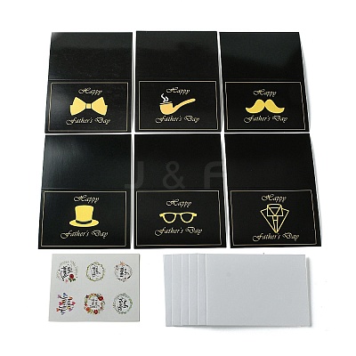 Father's Day Gift Cards AJEW-E058-02D-1