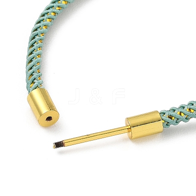 Braided Nylon Cord Bracelet Making MAK-L043-01G-13-1