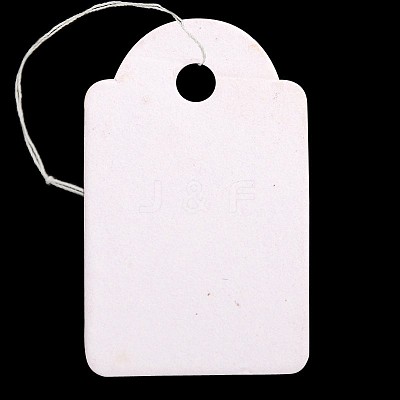 Rectangle Blank Hang tag X-CDIS-N001-65-1