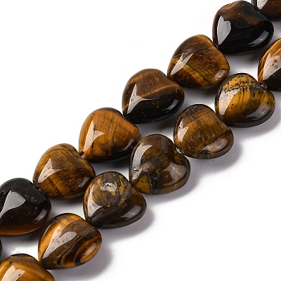 Natural Tiger Eye Beads Strands G-I372-A14-02-1