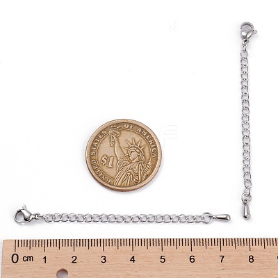 Tarnish Resistant 304 Stainless Steel Chain Extender STAS-G221-27P-1