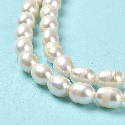 Natural Cultured Freshwater Pearl Beads Strands PEAR-E016-168-1