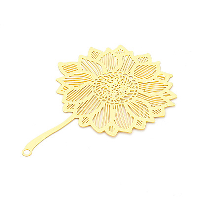 Brass Filigree Big Pendants KKC-T003-33G-1