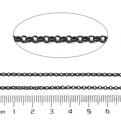 Ion Plating(IP) 304 Stainless Steel Rolo Chains CHS-L001-28-2mm-B-1