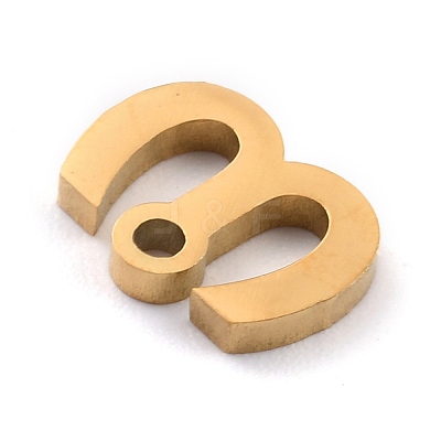 304 Stainless Steel Pendants STAS-F267-10W-G-1