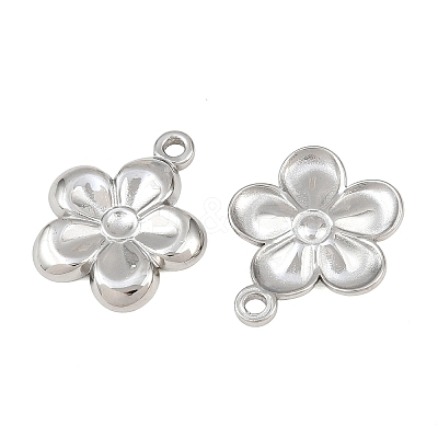304 Stainless Steel Pendant Rhinestone Settings SA-CBA1839-16P-1