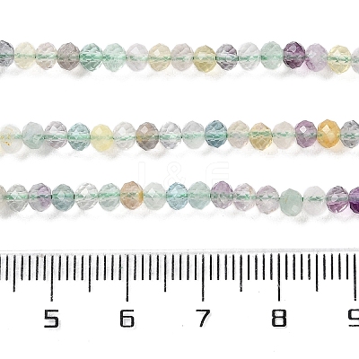 Natural Fluorite Beads Strands G-N342-23-1
