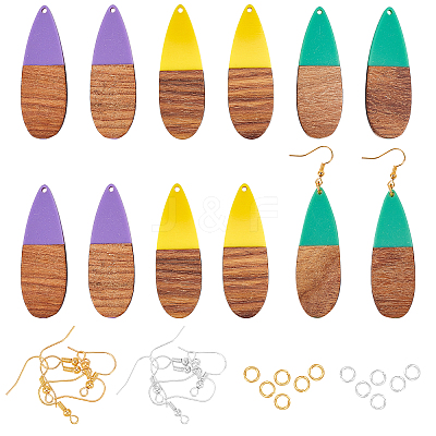 DIY Dangle Earring Making Kits DIY-OC0005-89-1