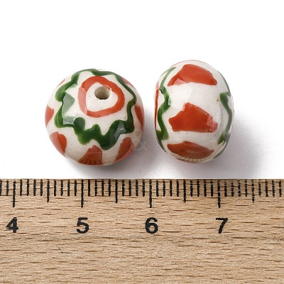 Handmade Porcelain Beads PORC-Q004-01C-1