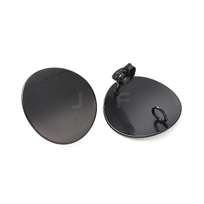304 Stainless Steel Stud Earring Findings X-STAS-Q231-06B-1